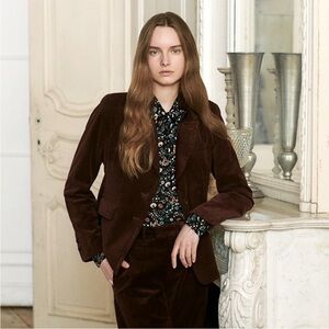 Uniqlo Ines De La Fressange Velvet Jacket